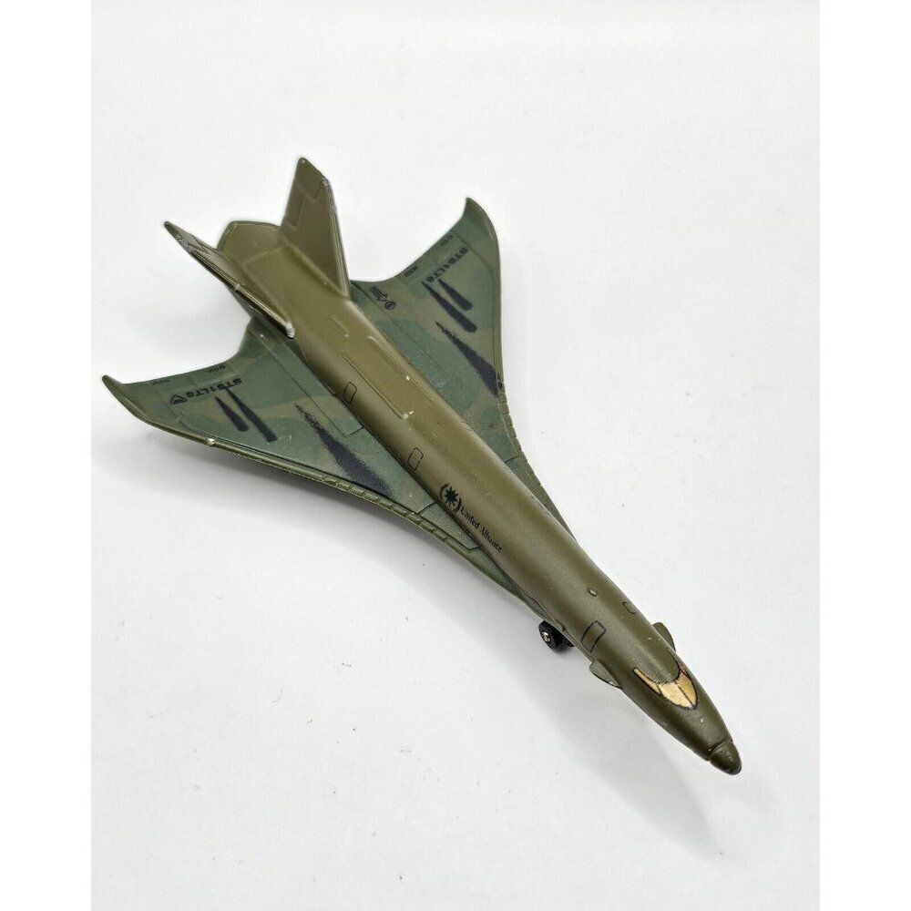 Mattel Matchbox 2006 Sky Busters Airplane Hypersonic Jet Airplane Military 4.5”